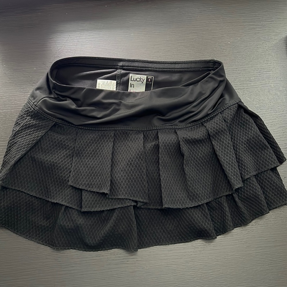 Lucky in Love Frilled Tennis Skirt